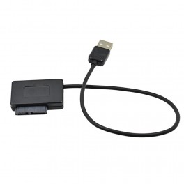 Adaptér USB 2.0 pro slim SATA 13 pin